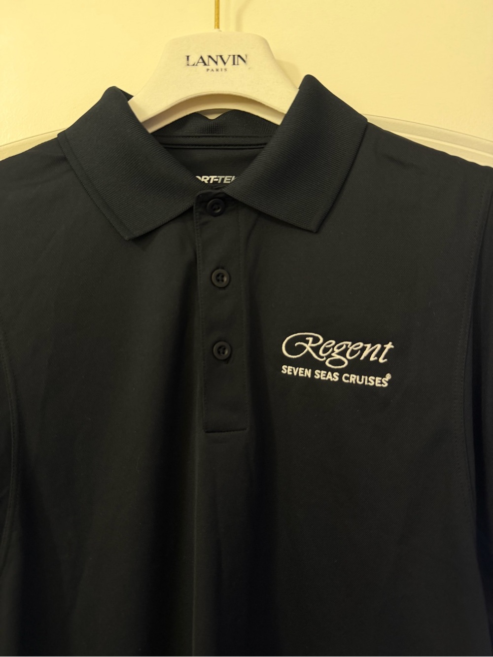 Brand New Regent Seven Seas Cruises Sport-Tek Men’s Black Polo